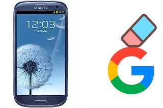 How to delete the Google account in Samsung I9305 Galaxy S III