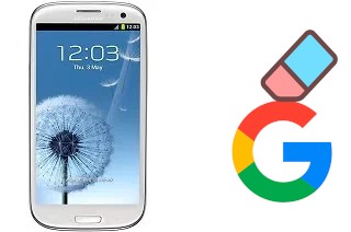 How to delete the Google account in Samsung Galaxy S3 Neo