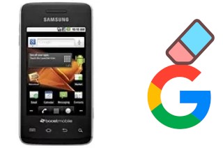 How to delete the Google account in Samsung Galaxy Prevail