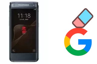 How to delete the Google account in Samsung W2017