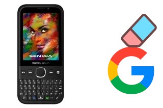 How to delete the Google account in Senwa Dynamic Plus SQ380