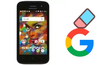 How to delete the Google account in Senwa S471