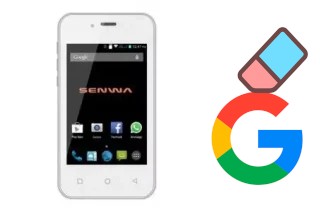 How to delete the Google account in Senwa S605