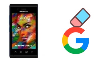 How to delete the Google account in Senwa S607