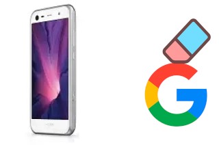 How to delete the Google account in Sharp Aquos Serie mini SHV38