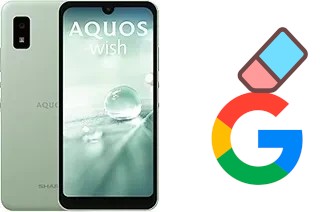 How to delete the Google account in Sharp Aquos wish