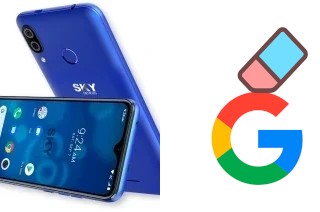 How to delete the Google account in Sky-Devices Elite T6