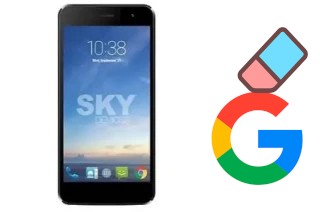 How to delete the Google account in Sky-Devices Sky 5-0 Pro