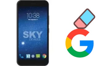 How to delete the Google account in Sky-Devices Sky Elite 5-0L Plus