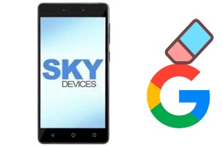 How to delete the Google account in Sky-Devices Sky Elite 5-0P