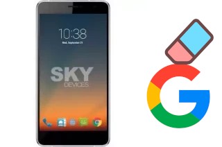 How to delete the Google account in Sky-Devices Sky Elite 6-0L Plus