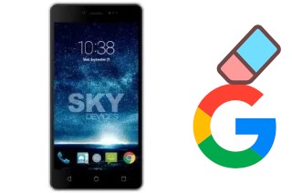 How to delete the Google account in Sky-Devices Sky Fuego 5-0 Plus