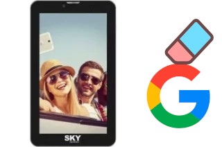 How to delete the Google account in Sky-Devices SKY Platinum 7-0