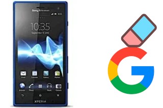 How to delete the Google account in Sony Xperia acro HD SO-03D