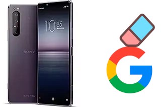 How to delete the Google account in Sony Xperia 1 II