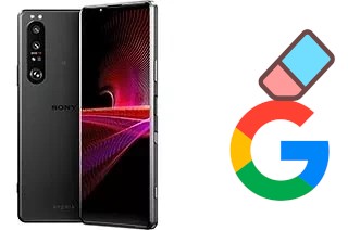 How to delete the Google account in Sony Xperia 1 III