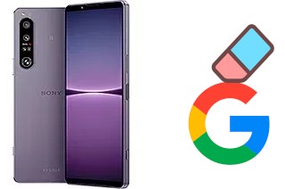 How to delete the Google account in Sony Xperia 1 IV