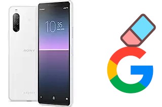 How to delete the Google account in Sony Xperia 10 II