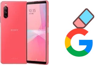 How to delete the Google account in Sony Xperia 10 III Lite