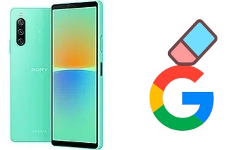 How to delete the Google account in Sony Xperia 10 IV