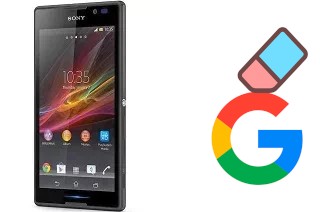 How to delete the Google account in Sony Xperia C