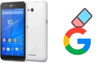 How to delete the Google account in Sony Xperia E4g Dual