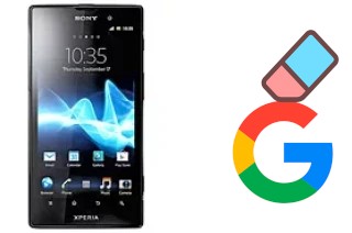 How to delete the Google account in Sony Xperia ion HSPA