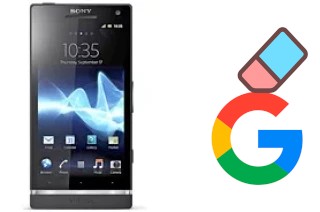 How to delete the Google account in Sony Xperia SL