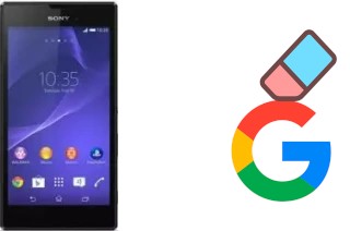 How to delete the Google account in Sony Xperia T3 3G