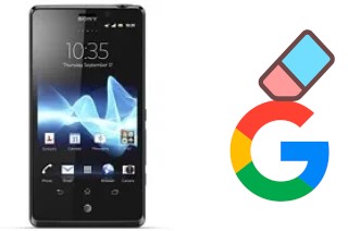 How to delete the Google account in Sony Xperia T LTE