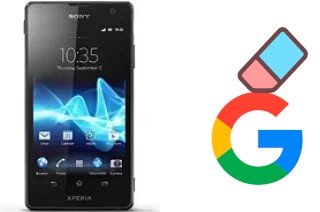 How to delete the Google account in Sony Xperia TX