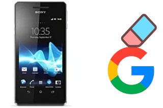 How to delete the Google account in Sony Xperia V