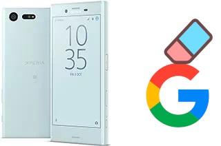 How to delete the Google account in Sony Xperia X Compact