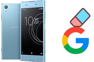 How to delete the Google account in Sony Xperia XA1 Plus