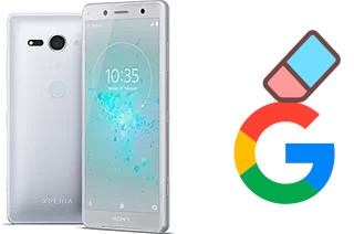 How to delete the Google account in Sony Xperia XZ2 Compact