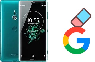 How to delete the Google account in Sony Xperia XZ3