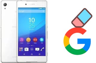 How to delete the Google account in Sony Xperia Z3+