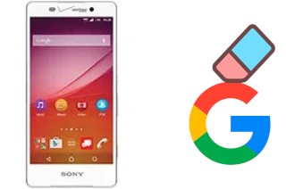 How to delete the Google account in Sony Xperia Z4v