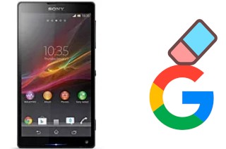 How to delete the Google account in Sony Xperia ZL