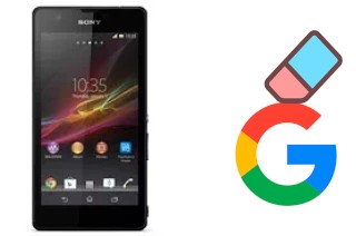 How to delete the Google account in Sony Xperia ZR