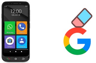 How to delete the Google account in SPC ZEUS 4G PRO