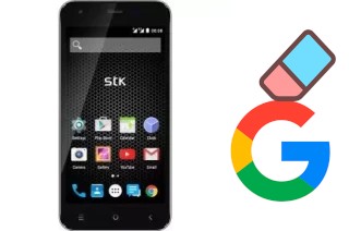 How to delete the Google account in STK Sync 5C