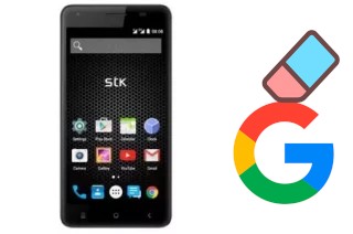 How to delete the Google account in STK Sync 5E