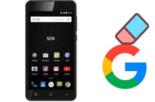 How to delete the Google account in STK Sync 5Z