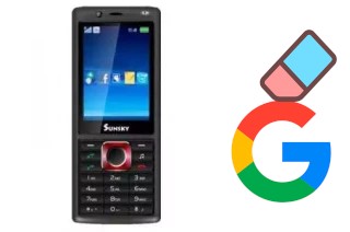 How to delete the Google account in Sunsky S810