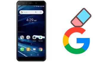 How to delete the Google account in Symphony G100