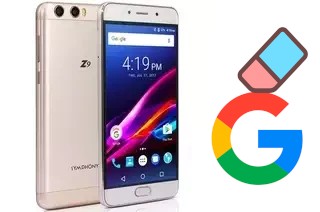 How to delete the Google account in Symphony Z9