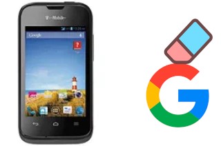 How to delete the Google account in T-Mobile Prism II