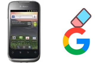 How to delete the Google account in T-Mobile Prism