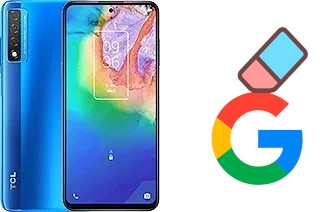 How to delete the Google account in TCL 20 5G
